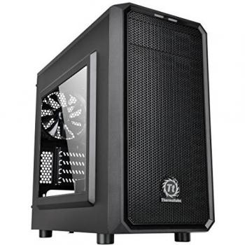 Thermaltake Versa H15 Win - Caja de Ordenador, Color Negro