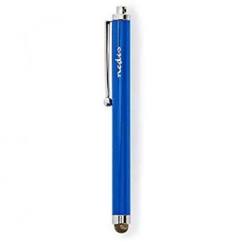 NEDIS STYLC100BU Lápiz Stylus | Punta con Revestimiento de Cobre | Azul
