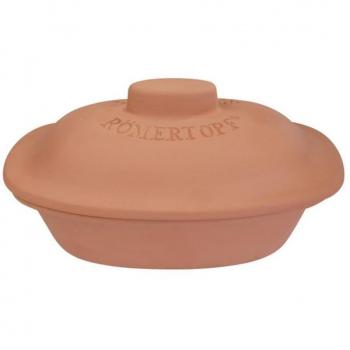 Horno de barro Römertopf 19005 para 4 personas, hecho en Alemania, cerámica natural, apto para horno y lavavajillas