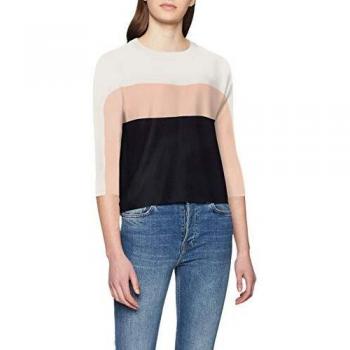 Only Onlregitze 3/4 Pullover Knt Noos suéter, Multicolor