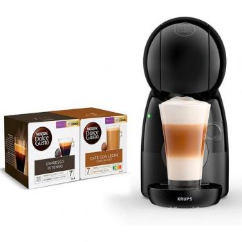 Cafetera Manual Krups Picocolo XS de 1600 W para Cápsulas Nescafé Dolce Gusto