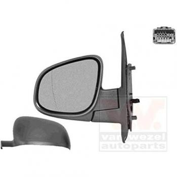Espejo retrovisor exterior asférico izquierdo VAN WEZEL 4412807 para MERCEDES-BENZ y RENAULT Citan/Kangoo