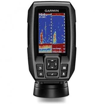 Garmin Striker 4 with Transducer, 3.5 GPS Fishfinder with CHIRP Traditional Transducer