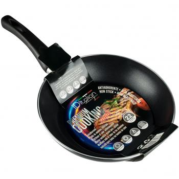 Italian Design Premium Cooking Mate Sartén Antiadherente con Fondo de Aluminio Reforzado 22cm