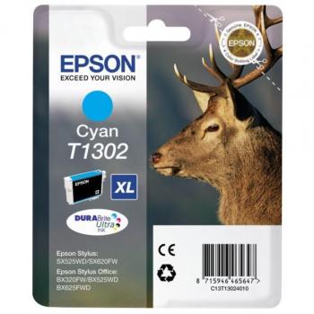 Cartucho de tinta cian XL Epson T1302