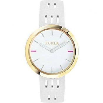 FURLA Womens Analogue Quartz Watch with Leather Strap R4251103512