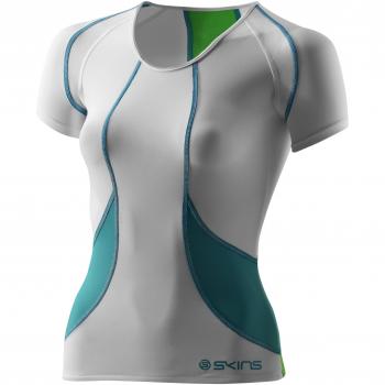 SKINS She Insp - Camiseta para Mujer, tamaño XS, Color Blanco