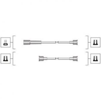 Juego de cables de encendido MAGNETI MARELLI 941319170109