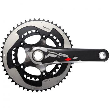SRAM - Bielas Carretera Red22-16 Exogram 175 53-39 Negro Sin Cazoletas