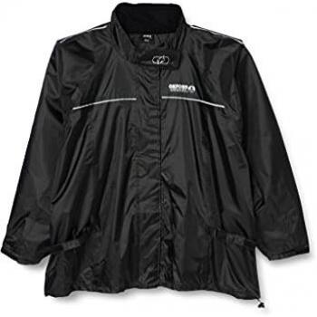 Chaqueta para Moto Impermeable Oxford Rainseal Over Color Negro