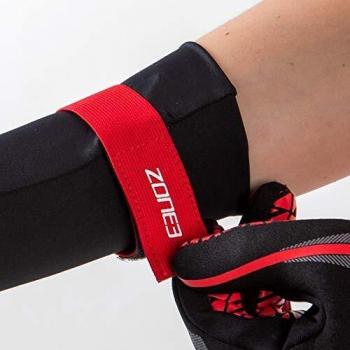 Guantes de neopreno Zone3 para natación - Color negro - Talla XS