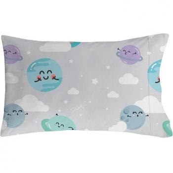 Funda de almohada Universo 50x80 cm 100% algodón 144 hilos