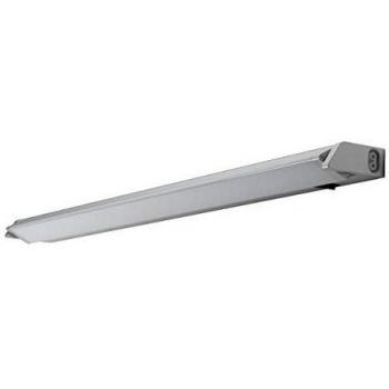Luz LED Lineal Ajustable 10W 600lm Plata para Bajo Mueble