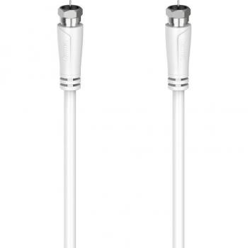 Cable Coaxial Antena TV Hama 1,5 m Blanco