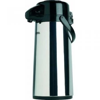 Termo Aislante de Acero Inoxidable 1,9 L con Sistema de Bombeo