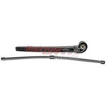 Brazo del limpiaparabrisas trasero METZGER 2190250 para Audi Q3, con tapa y escobilla integrada