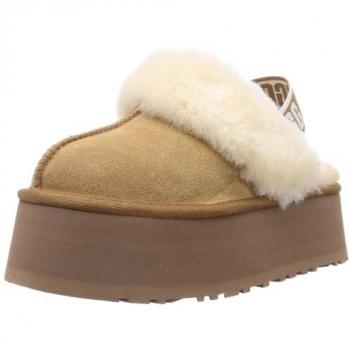 UGG Women's Funkette Slippers - Light Brown/Beige, Size 6 US