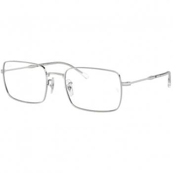 Ray-Ban RX6520 2501 Men's Eyeglasses Silver Size 55 (Frame Only) - Blue Light Block Available
