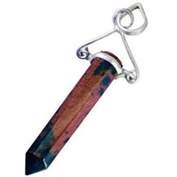 Riyo jaspe joyas de filigrana de plata colgante ecuestre l 1in SPJAS-40033