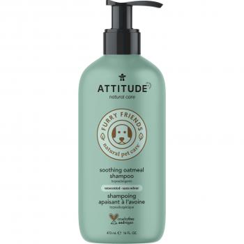 Attitude Furry Friends Soothing Oatmeal Shampoo for Pets - 473 ml