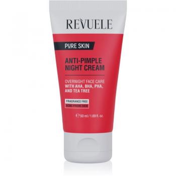 Revuele - Crema de Noche Anti-Espinas con AHA, BHA, PHA y Árbol de Té - 50 ml