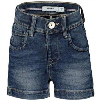 NMFSALLI DNMCILLE 2198 - Pantalones cortos azul 98 cm