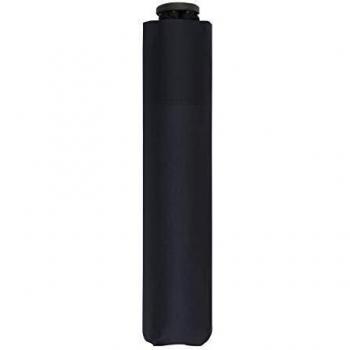 doppler Bolsillo Paraguas Cero,99 - Peso de sólo 99 Gramos - Estable - A Prueba de Viento - 21 cm - Simply Black