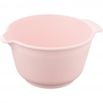 Cuenco Mezclador 3L Dr. Oetker Retro Rosa - Plástico Resistente a Golpes, Apto para Lavavajillas
