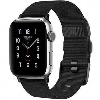 Oumida Correa Compatible con Apple Watch 38mm 40mm 42mm 44mm,Correa Tejida de Repuesto,Pulseras de Repuesto Nylon Tejida para iWatch Series 6 5 4 3 2 1