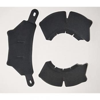 Schuberth C5 Cabezal Redondo Custom Fit - Almohadillas Laterales y Traseras, Almohadilla central para cabezas redondas - Negro (M)