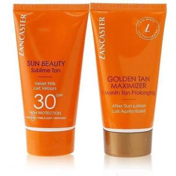 Lancaster Sun Beauty Velvet Milk SPF30 50ml + After Sun Tan Maximizer 50ml Gift Set