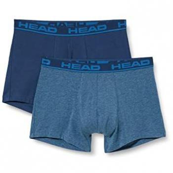 Boxer Básico para Hombre Head 2 Pack Color Azul