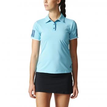 adidas Club Polo, color azul claro, tamaño medium