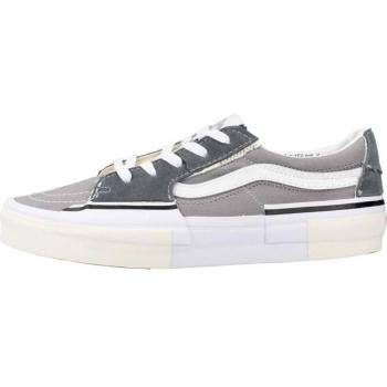Zapatillas Vans Sk8-Low Reconstrucción Hombre Gris