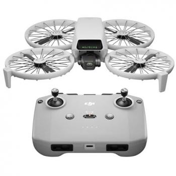 Drone DJI Flip con cámara 4K UHD, 48 MP, estabilización de 3 ejes, seguimiento AI, autonomía de 31 min y control remoto RC-N3