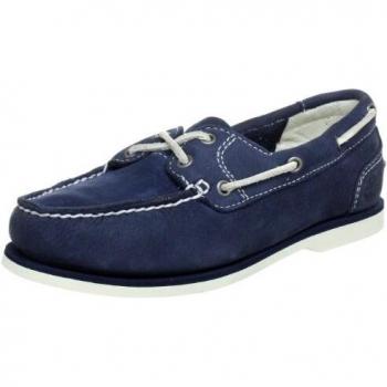 Timberland Classic Unlined Náuticos Mujer, Azul
