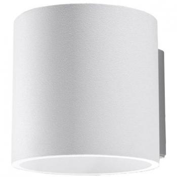 Aplique de pared ORBIS 1 blanco G9 de aluminio con iluminación LED para interior