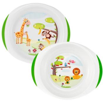 Chicco - Set platos que incluye llano y hondo, 12m+