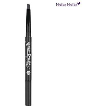 Holika Holika Wonder Drawing 24HR Auto Eyebrow Pencil - Gray Black