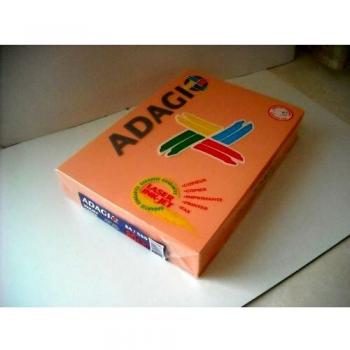 Papel Fotocopia Adagio A4 80g Pessego 500 Hojas