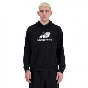 New Balance Sport Essentials Logo Hoodie for Men - Black - Size S