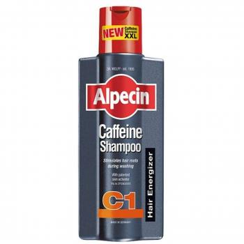 Alpecin Caffeine Shampoo C1 375ml | Prevents and Reduces Hair Loss | Natural Hair Growth Shampoo for Men | Energizer for Strong Hair | Hair Care for Men Made in Germany