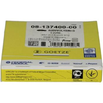 Juego de segmentos y aros de pistón GOETZE 08-137400-00
