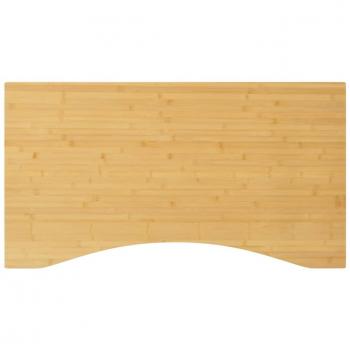 Tablero de escritorio de bambú 100x60x2,5 cm Vidaxl Marrón