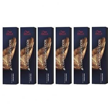 Wella Professionals Koleston Perfect Permanent Hair Colour 6/0 Dark Blonde Pure Naturals 60ml