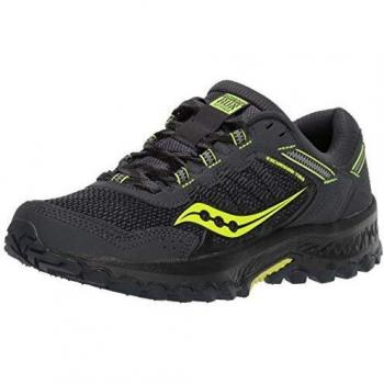 Saucony Excursion TR 13, Hombre, Gris Gris Y Amarillo 3, 40 EU