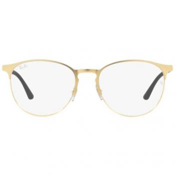 Ray-Ban RX6375 3133 Men's Eyeglasses Gold Size 53 (Frame Only) - Blue Light Block Available