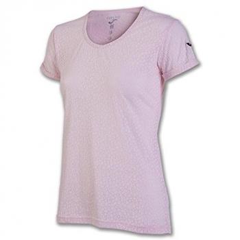 Joma Free Camiseta de Manga Corta, Mujer, Rosa, L