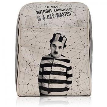 DOGO Mochila C.Chaplin Gris Claro