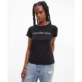Camiseta Calvin Klein Jeans de algodón orgánico con logo para mujer